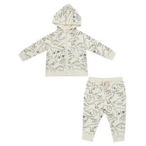 NWT Angel Dear Artsy Dinos Hoodie and Jogger Outfit Size 3T